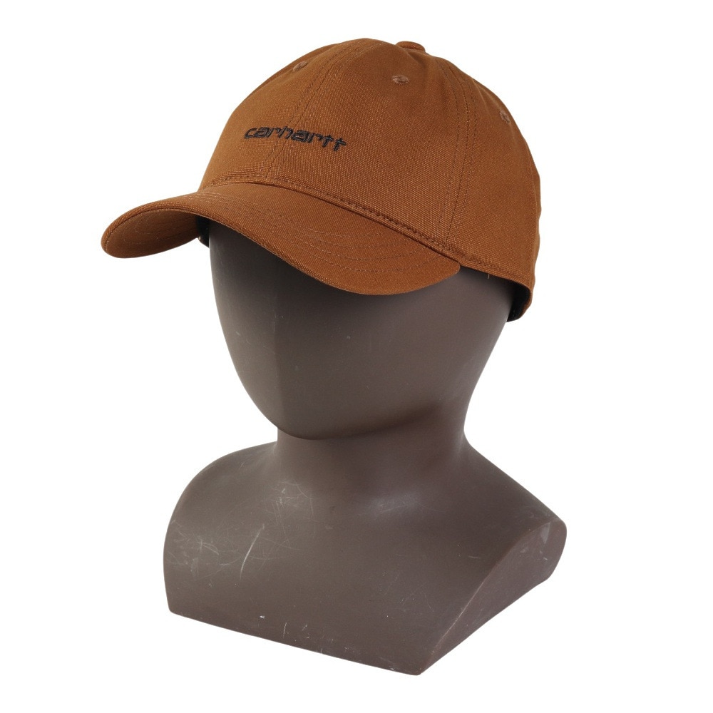 カーハート（CARHARTT）（メンズ）キャンバススクリプトキャップ I0288761QBXX23FW 帽子