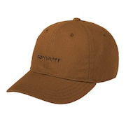 カーハート（CARHARTT）（メンズ）キャンバススクリプトキャップ I0288761QBXX23FW 帽子