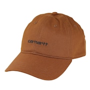 カーハート（CARHARTT）（メンズ）キャンバススクリプトキャップ I0288761QBXX23FW 帽子