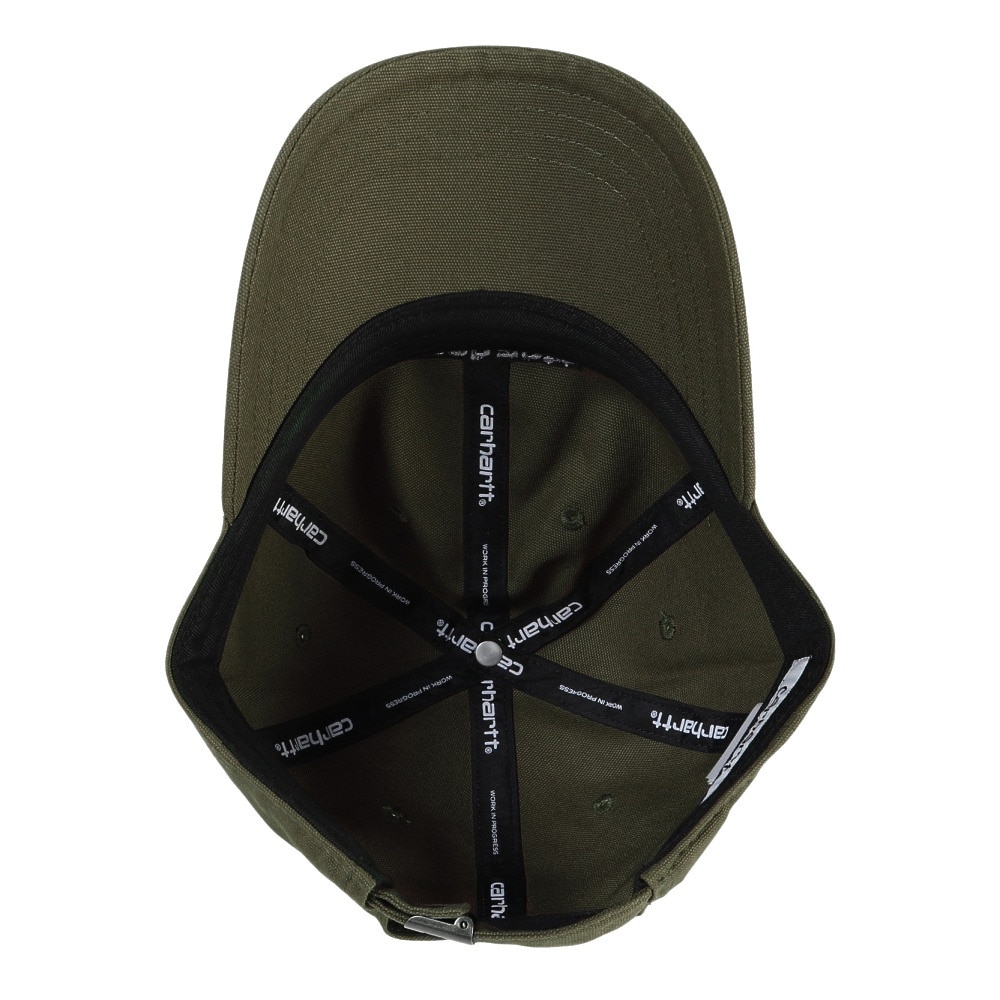 カーハート（CARHARTT）（メンズ）キャンバススクリプトキャップ I0288761R8XX23FW 帽子
