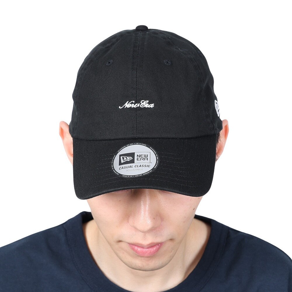 ニューエラ（NEW ERA）（メンズ、レディース）キャップ カジュアルクラシック SCRIPT ロゴ ミニ 13750888 帽子