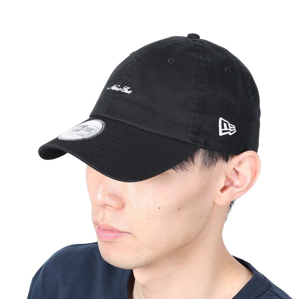 ニューエラ（NEW ERA）（メンズ、レディース）キャップ カジュアルクラシック SCRIPT ロゴ ミニ 13750888 帽子