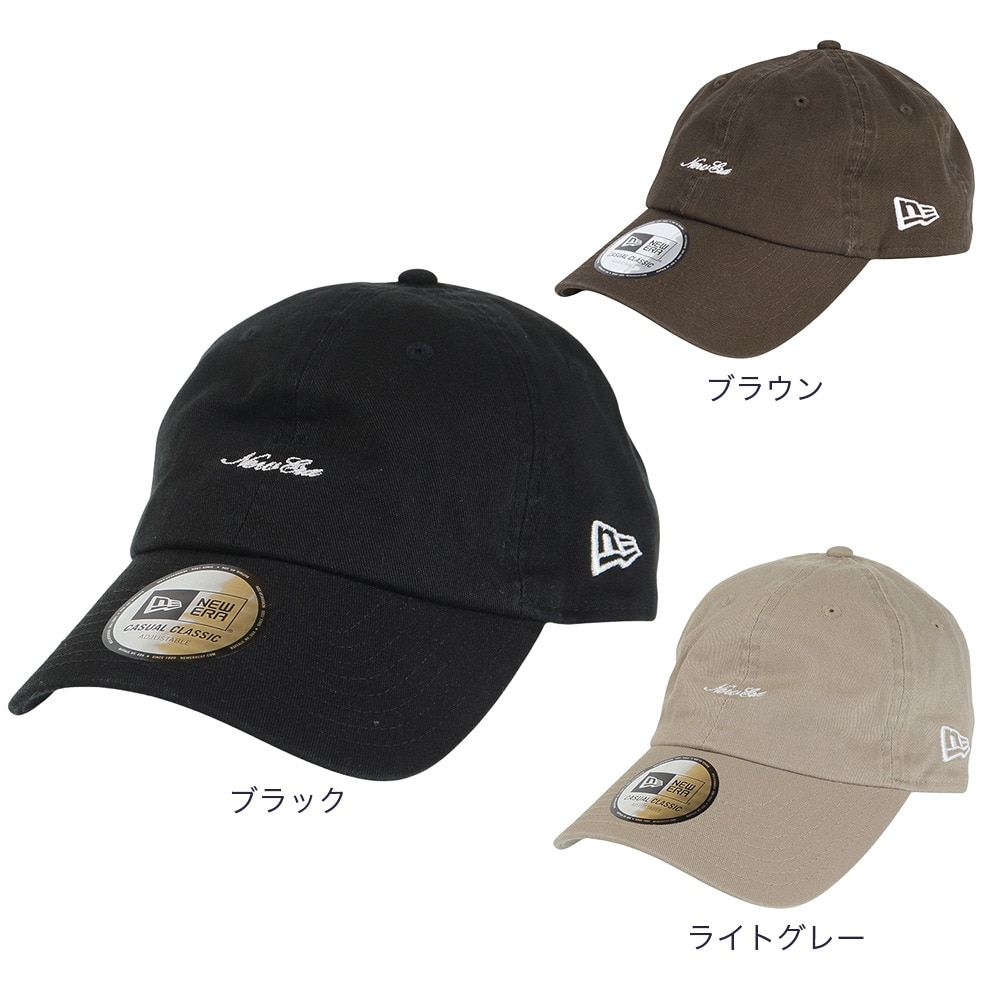 ニューエラ（NEW ERA）（メンズ、レディース）帽子 キャップ カジュアルクラシック スクリプトロゴ 13750884