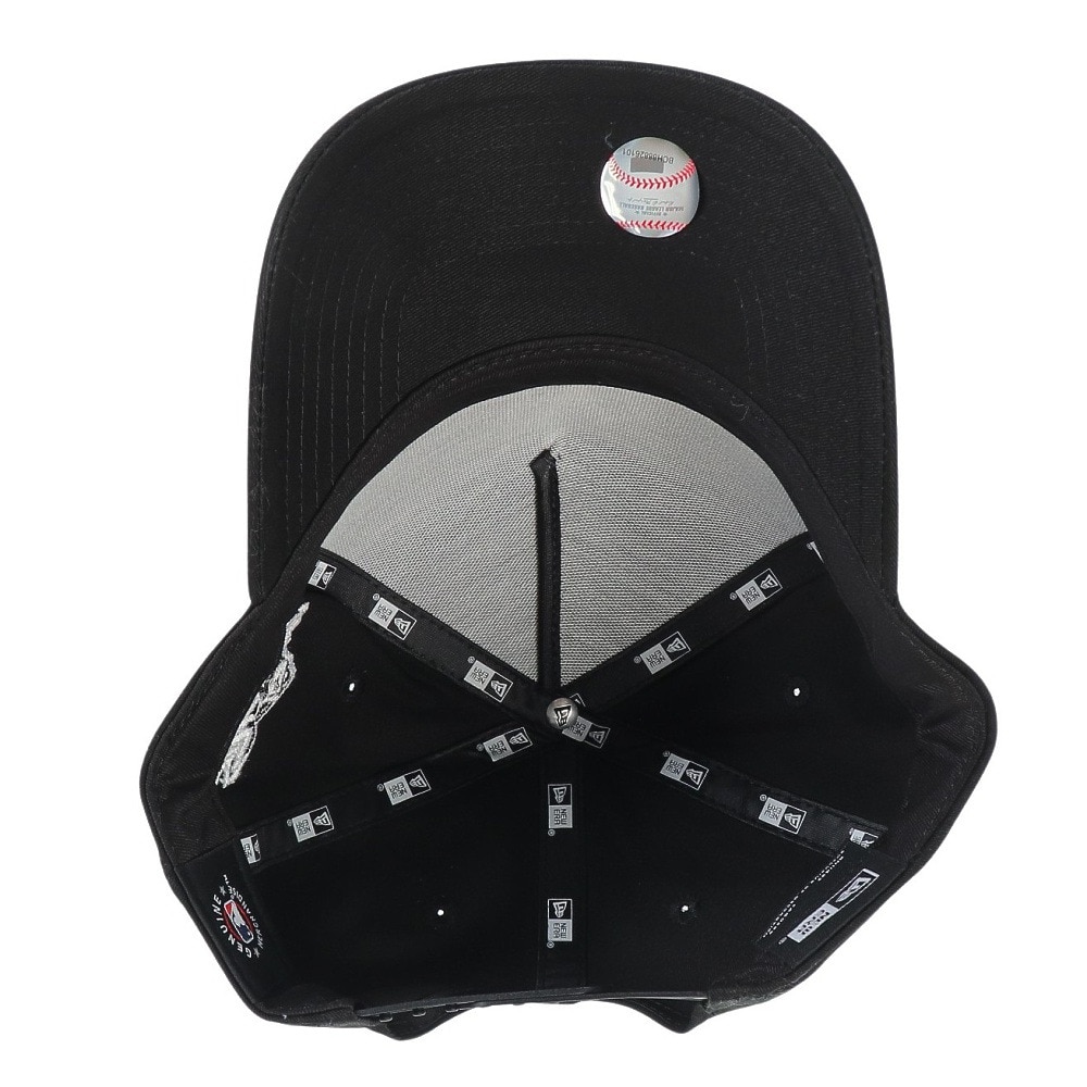ニューエラ（NEW ERA）（メンズ、レディース）9FORTY A-Frame キャップ ニューヨーク・ヤンキース BLACK 13750987 MLB 帽子