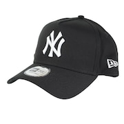 ニューエラ（NEW ERA）（メンズ、レディース）9FORTY A-Frame キャップ ニューヨーク・ヤンキース BLACK 13750987 MLB 帽子