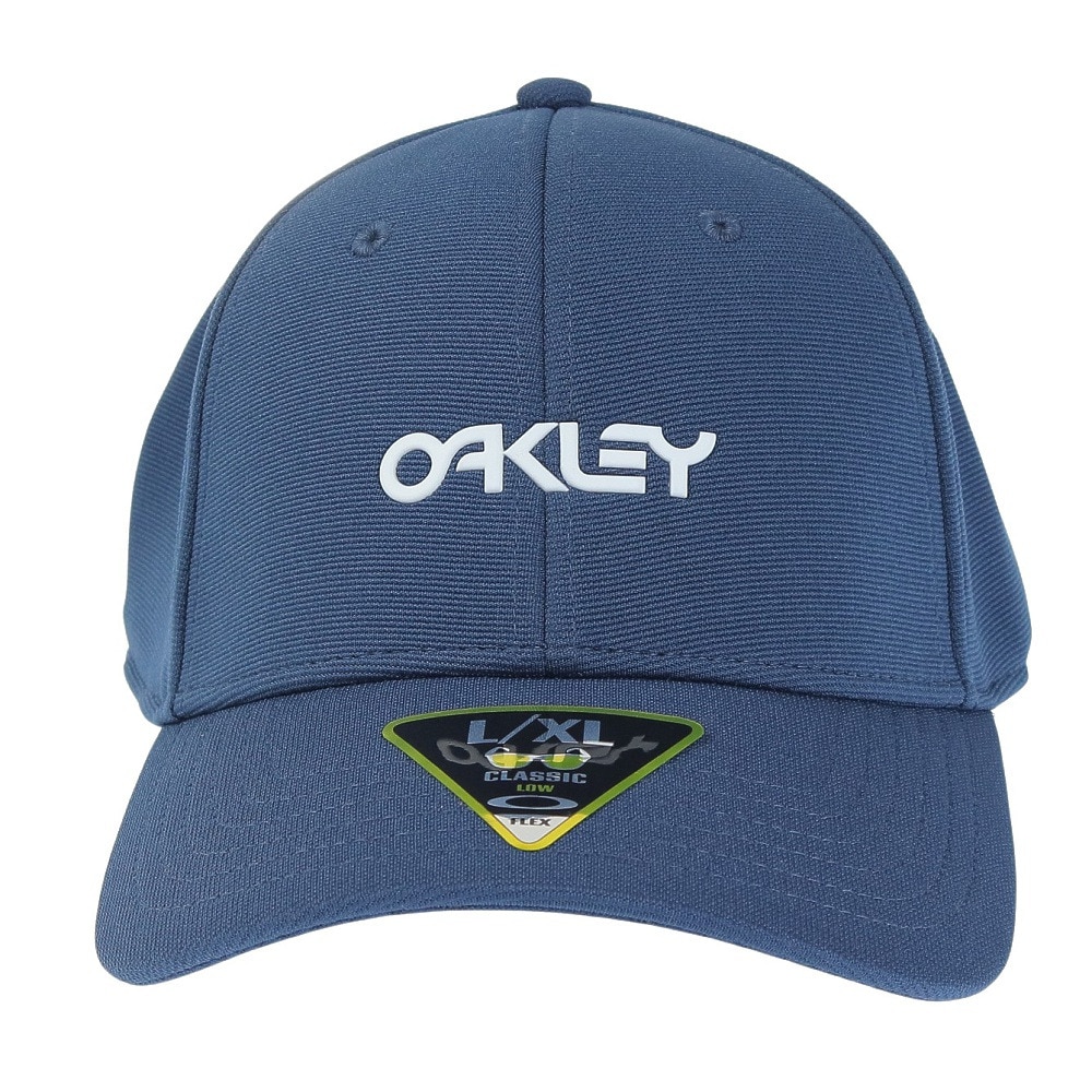 オークリー（OAKLEY）（メンズ）6 Panel Stretch Metallic Hat キャップ 912209-9QM 帽子 吸汗速乾