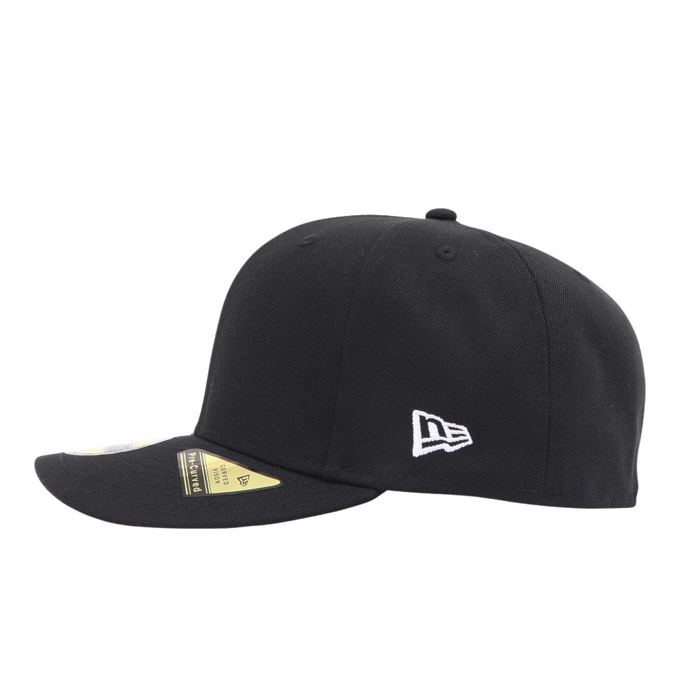 ニューエラ（NEW ERA）（メンズ、レディース）PC 59FIFTY ベーシック ブラック×スノーホワイト 13561943 帽子 大きいサイズ