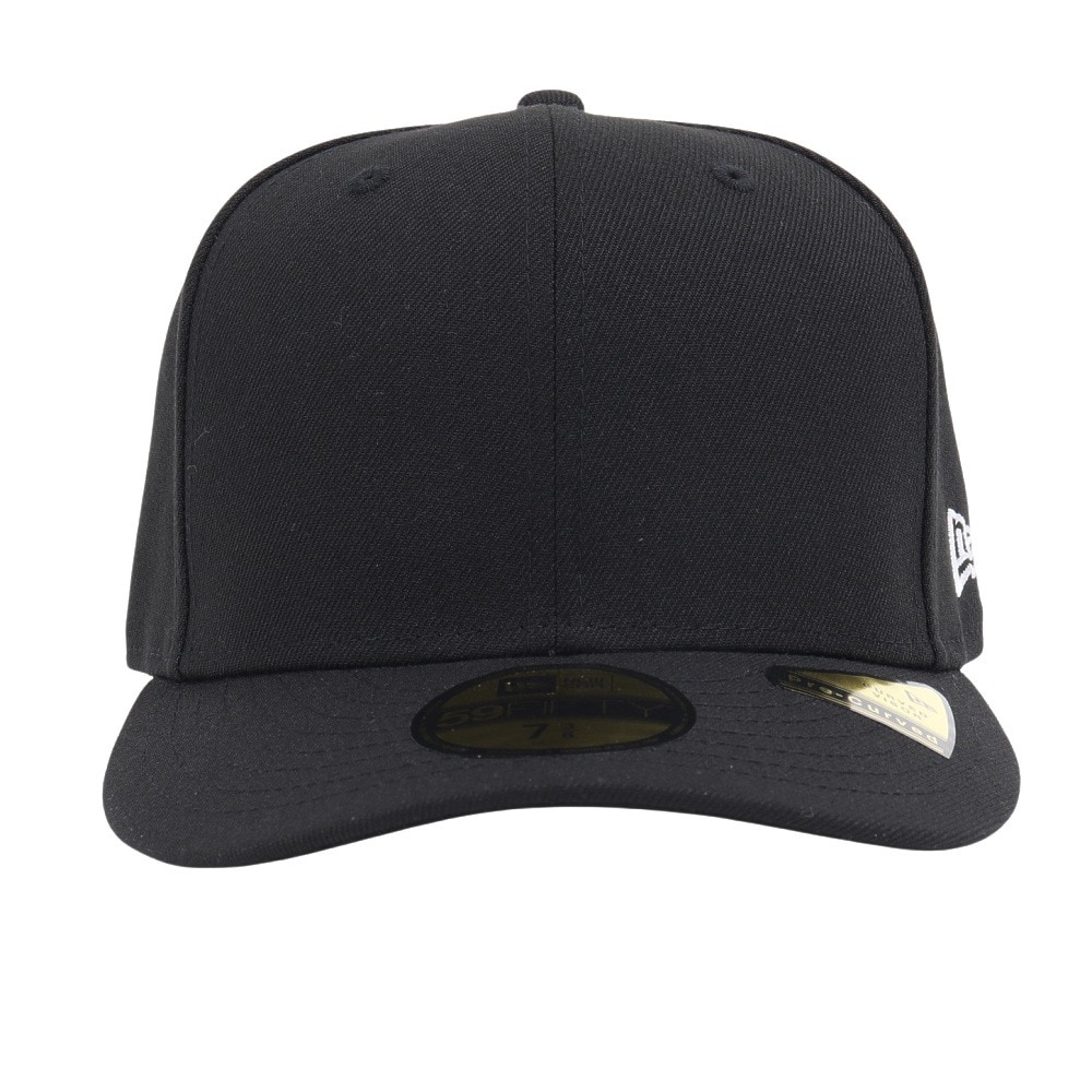 ニューエラ（NEW ERA）（メンズ、レディース）PC 59FIFTY ベーシック ブラック×スノーホワイト 13561943 帽子 大きいサイズ