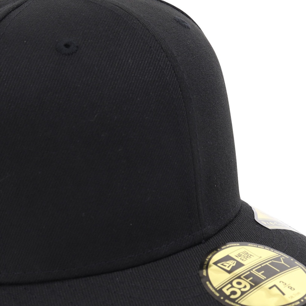 ニューエラ（NEW ERA）（メンズ、レディース）PC 59FIFTY ベーシック ブラック×スノーホワイト 13561943 帽子 大きいサイズ