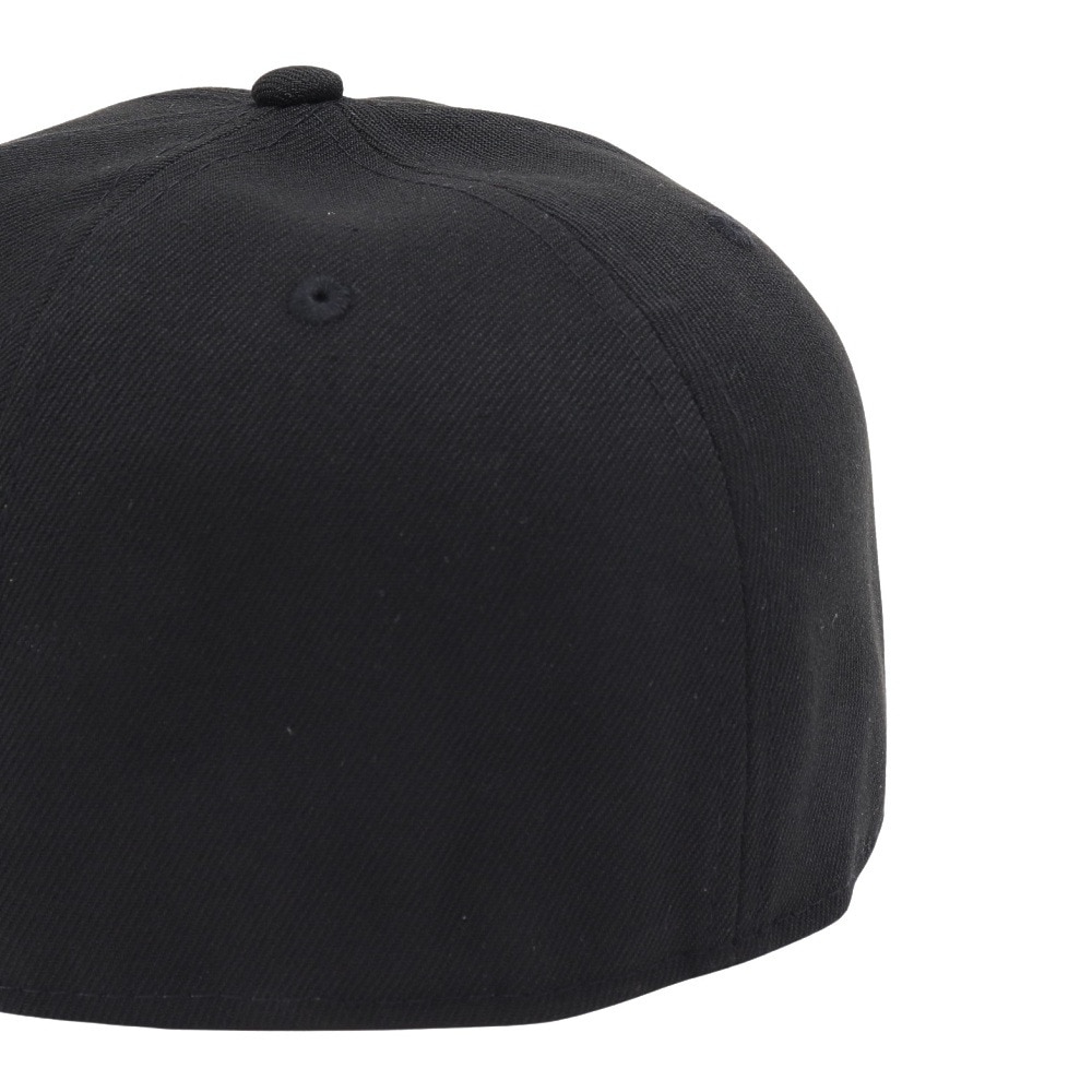 ニューエラ（NEW ERA）（メンズ、レディース）PC 59FIFTY ベーシック ブラック×スノーホワイト 13561943 帽子 大きいサイズ
