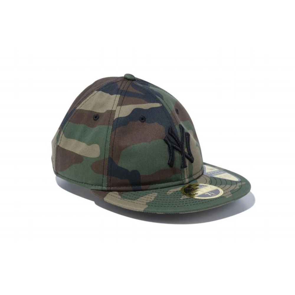 ニューエラ（NEW ERA）（メンズ、レディース）RC 59FIFTY ニューヨーク ヤンキース ウッドランドカモ×ブラック 13694074 帽子 大きいサイズ