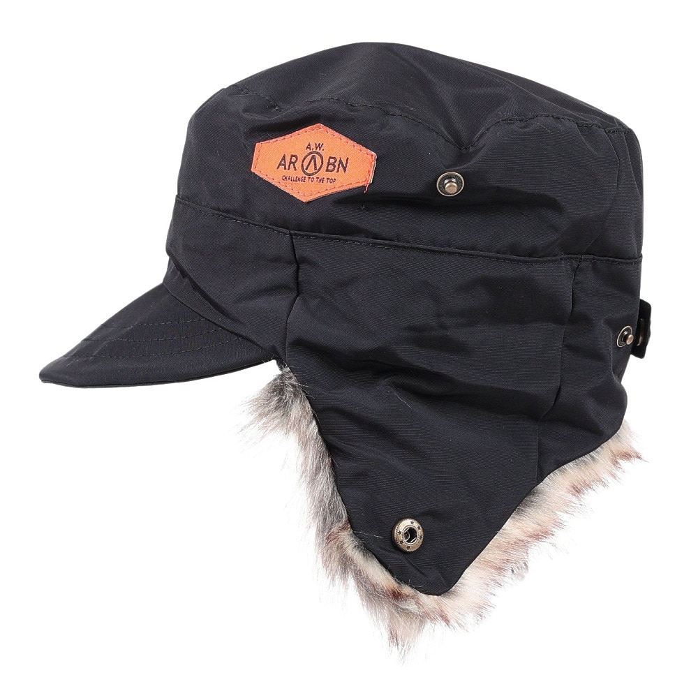 エアボーン（ARBN）（メンズ）WP ワークキャップ AR23FW-CAP004BLK 帽子
