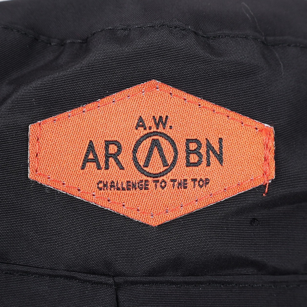 エアボーン（ARBN）（メンズ）WP ワークキャップ AR23FW-CAP004BLK 帽子