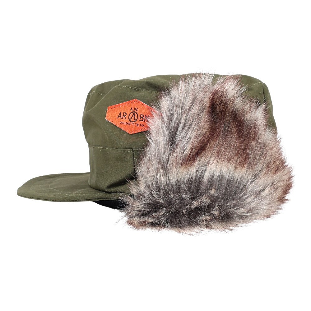 エアボーン（ARBN）（メンズ）トラッパー WP ワークキャップ AR23FW-CAP004KHK 帽子