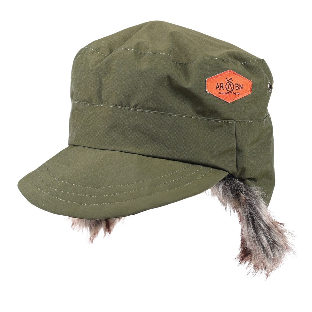 エアボーン（ARBN）（メンズ）トラッパー WP ワークキャップ AR23FW-CAP004KHK 帽子