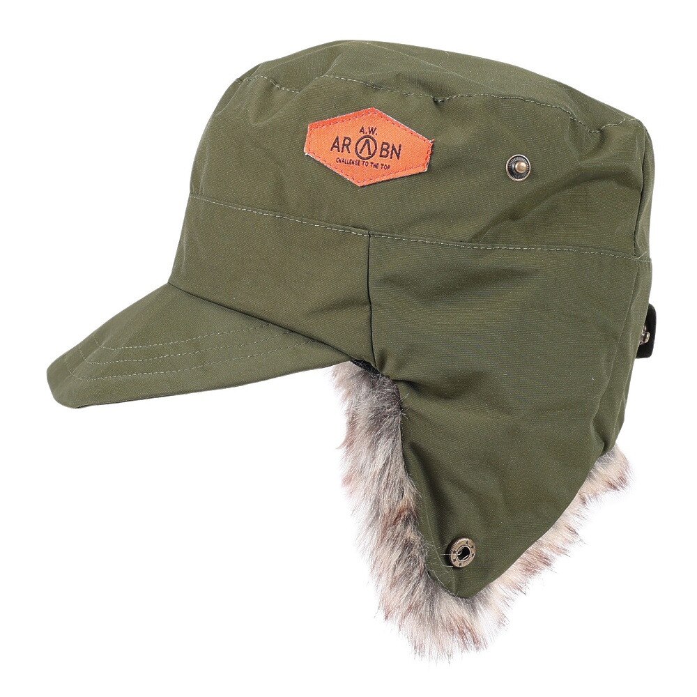 エアボーン（ARBN）（メンズ）トラッパー WP ワークキャップ AR23FW-CAP004KHK 帽子