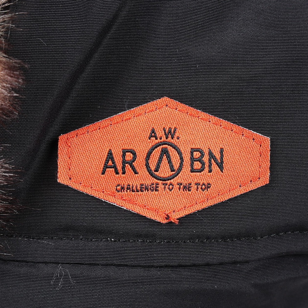 エアボーン（ARBN）（メンズ）WP パイロットキャップ AR23FW-CAP005BLK フライトキャップ