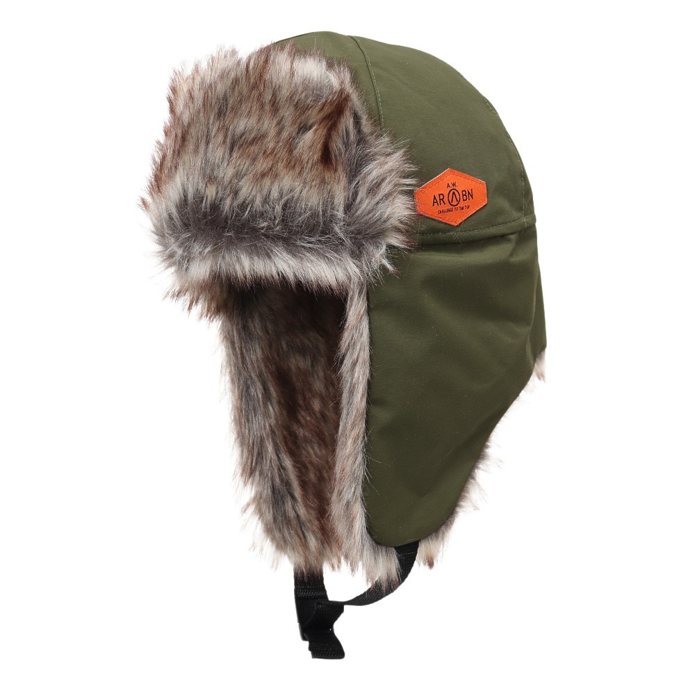 エアボーン（ARBN）（メンズ）WP パイロットキャップ AR23FW-CAP005KHK フライトキャップ