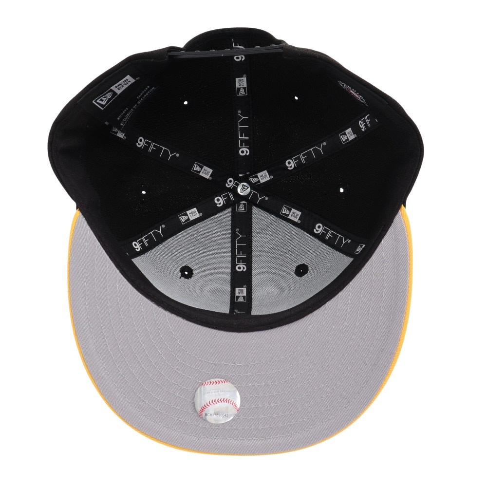 ニューエラ（NEW ERA）（メンズ）帽子 キャップ 950 CTO ニューヨーク ヤンキース 黒×黄 57-61cm 14176046 スポーツキャップ ランニングキャップ