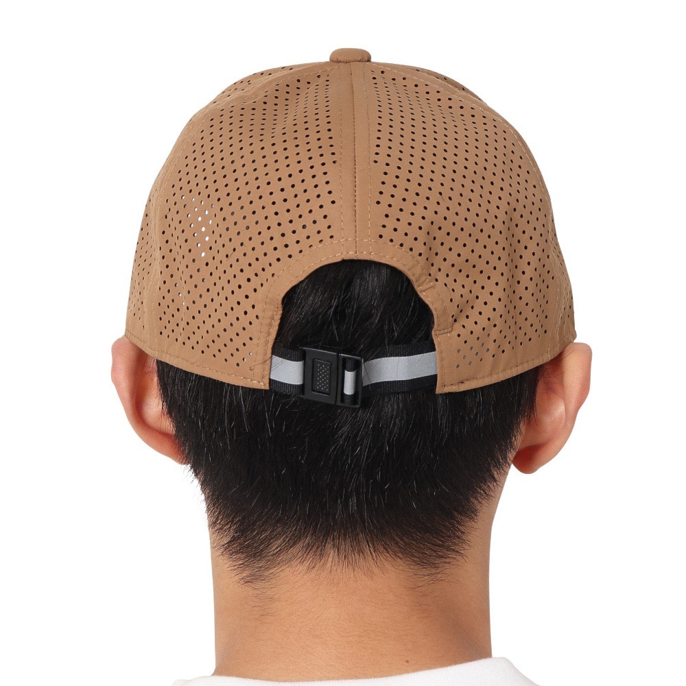 ヤックパック（YAK PAK）（メンズ）BIGレーザーカット メッシュキャップ YAK-PAK-24S002 BEG 熱中症対策