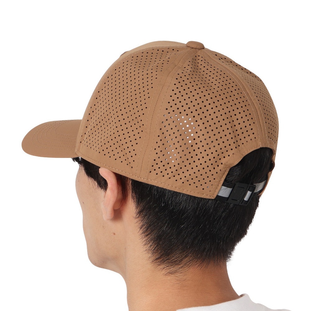 ヤックパック（YAK PAK）（メンズ）BIGレーザーカット メッシュキャップ YAK-PAK-24S002 BEG 熱中症対策