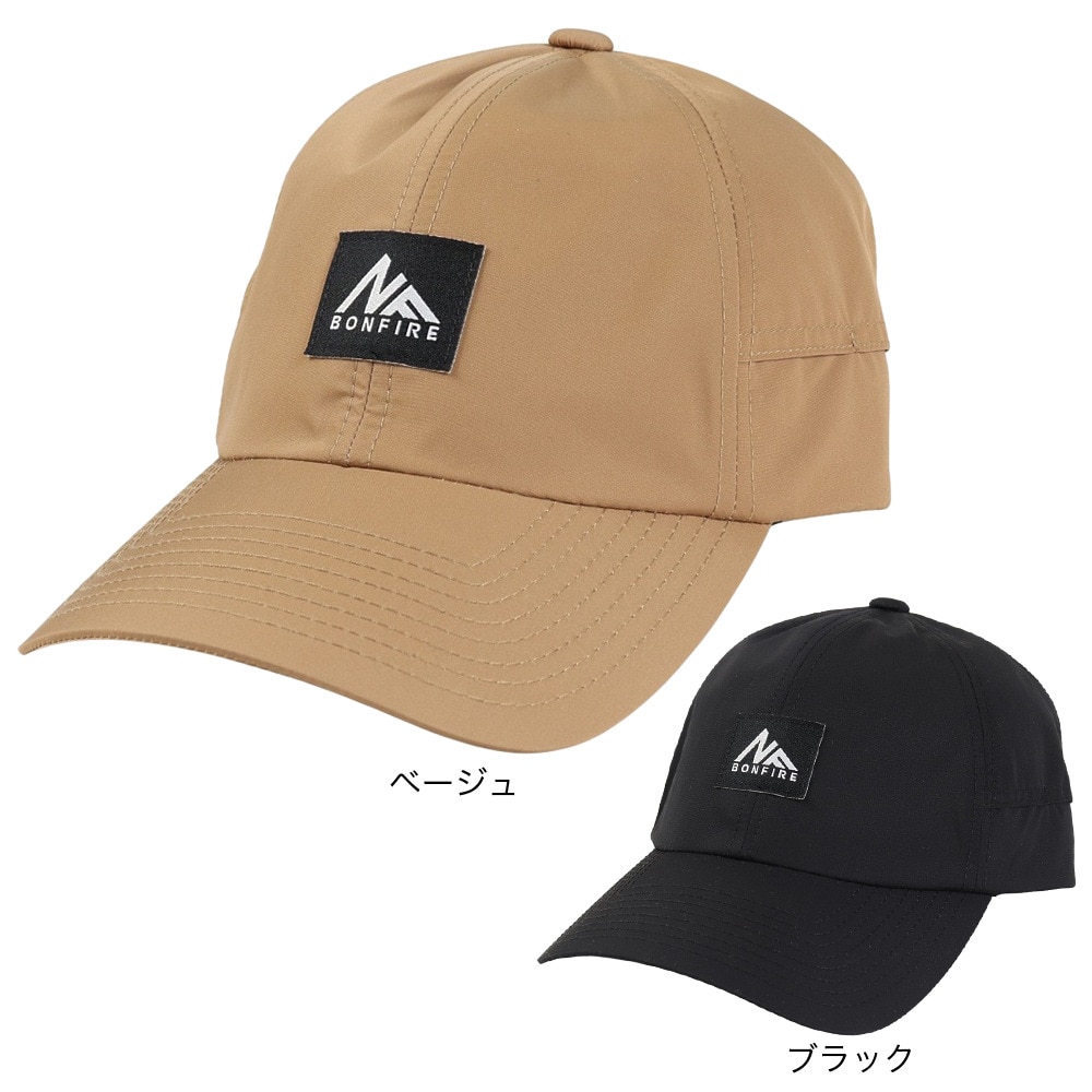 ボンファイア（Bonfire）（メンズ、レディース）ウォーターリペレント キャップ 20BNF4SST2325 BLK