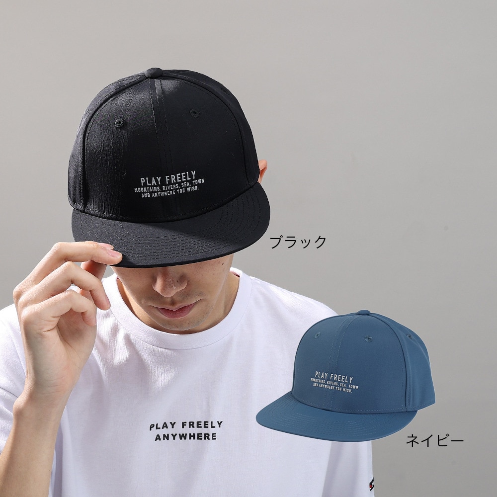 ボンファイア（Bonfire）（メンズ）ロゴベーシック ベースボールキャップ 20BNF4SST2326 BLK