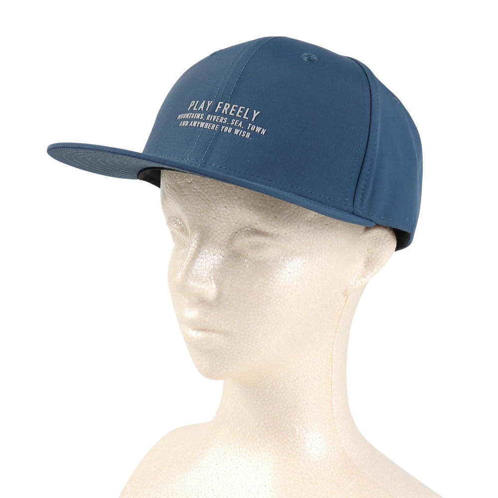 ボンファイア（Bonfire）（メンズ）ロゴベーシック ベースボールキャップ 20BNF4SST2326 BLU