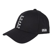 (メンズ、レディース)VERTICAL ロゴキャップ RZ20ST24SS0032 BKXWH
