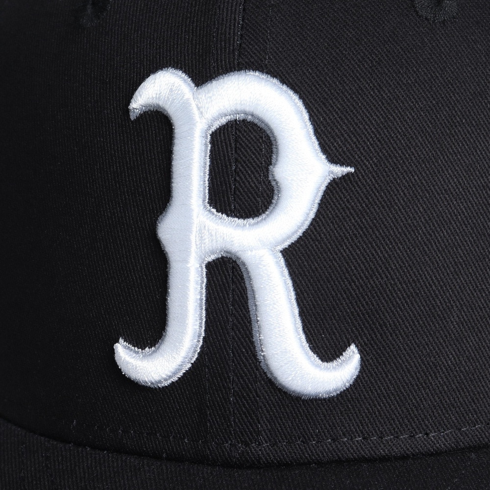 ライズ（RYZ）（メンズ、レディース）ROUNDNESS-R ロゴキャップ RZ20ST24SS0037 BKXWH