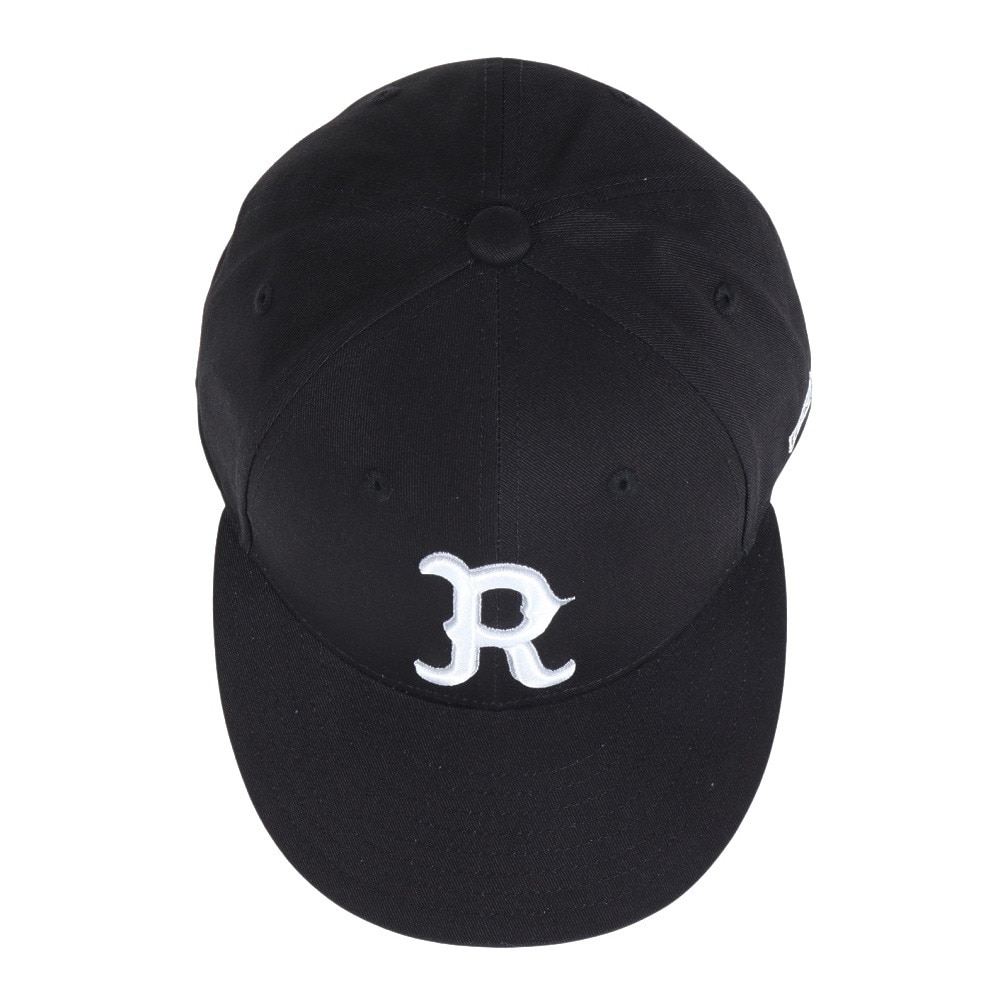ライズ（RYZ）（メンズ、レディース）ROUNDNESS-R ロゴキャップ RZ20ST24SS0037 BKXWH