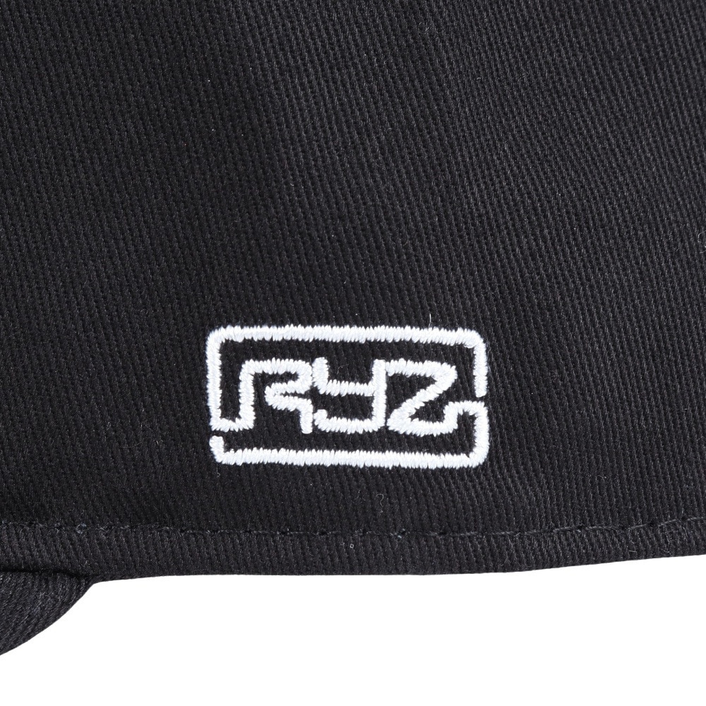 ライズ（RYZ）（メンズ、レディース）ROUNDNESS-R ロゴキャップ RZ20ST24SS0037 BKXWH