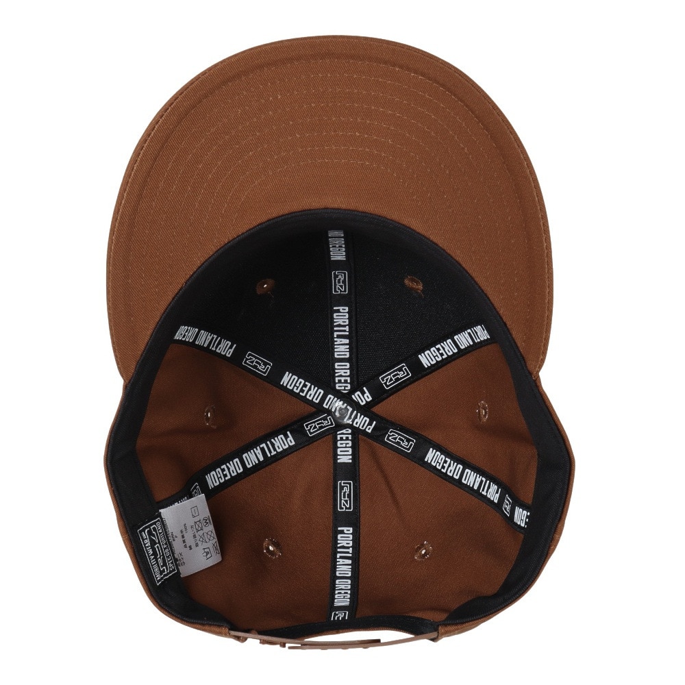 ライズ（RYZ）（メンズ、レディース）ROUNDNESS-R ロゴキャップ RZ20ST24SS0037 BRN