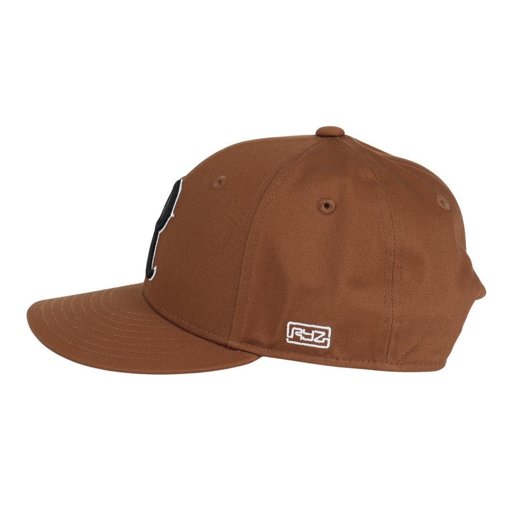 ライズ（RYZ）（メンズ、レディース）ROUNDNESS-R ロゴキャップ RZ20ST24SS0037 BRN