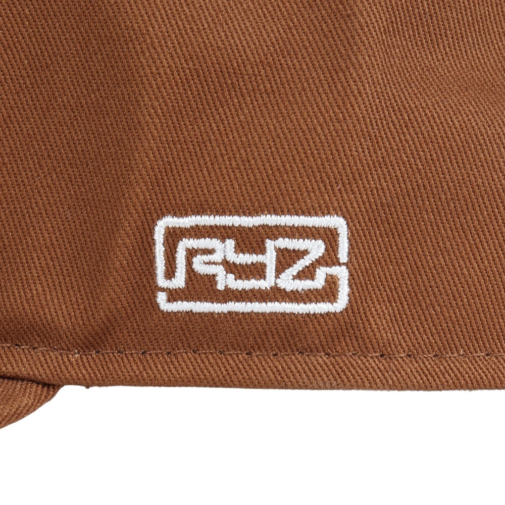 ライズ（RYZ）（メンズ、レディース）ROUNDNESS-R ロゴキャップ RZ20ST24SS0037 BRN
