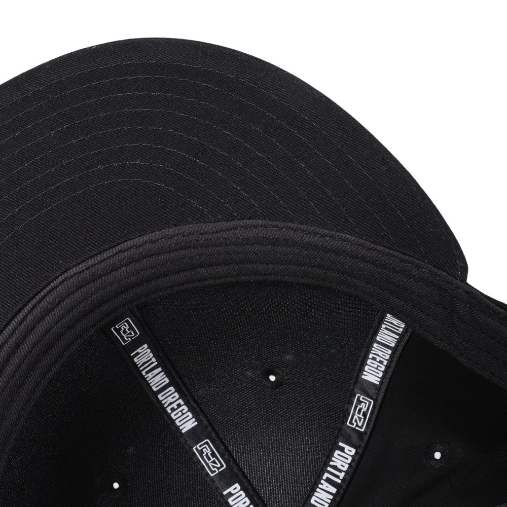 ライズ（RYZ）（メンズ、レディース）ロゴ ベースボールキャップ RZ20ST24SS0043 BLK
