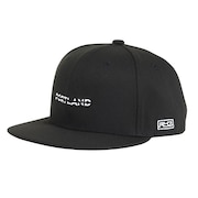 (メンズ、レディース)CORRECTION ロゴ ベースボールキャップ RZ20ST24SS0045 BLK