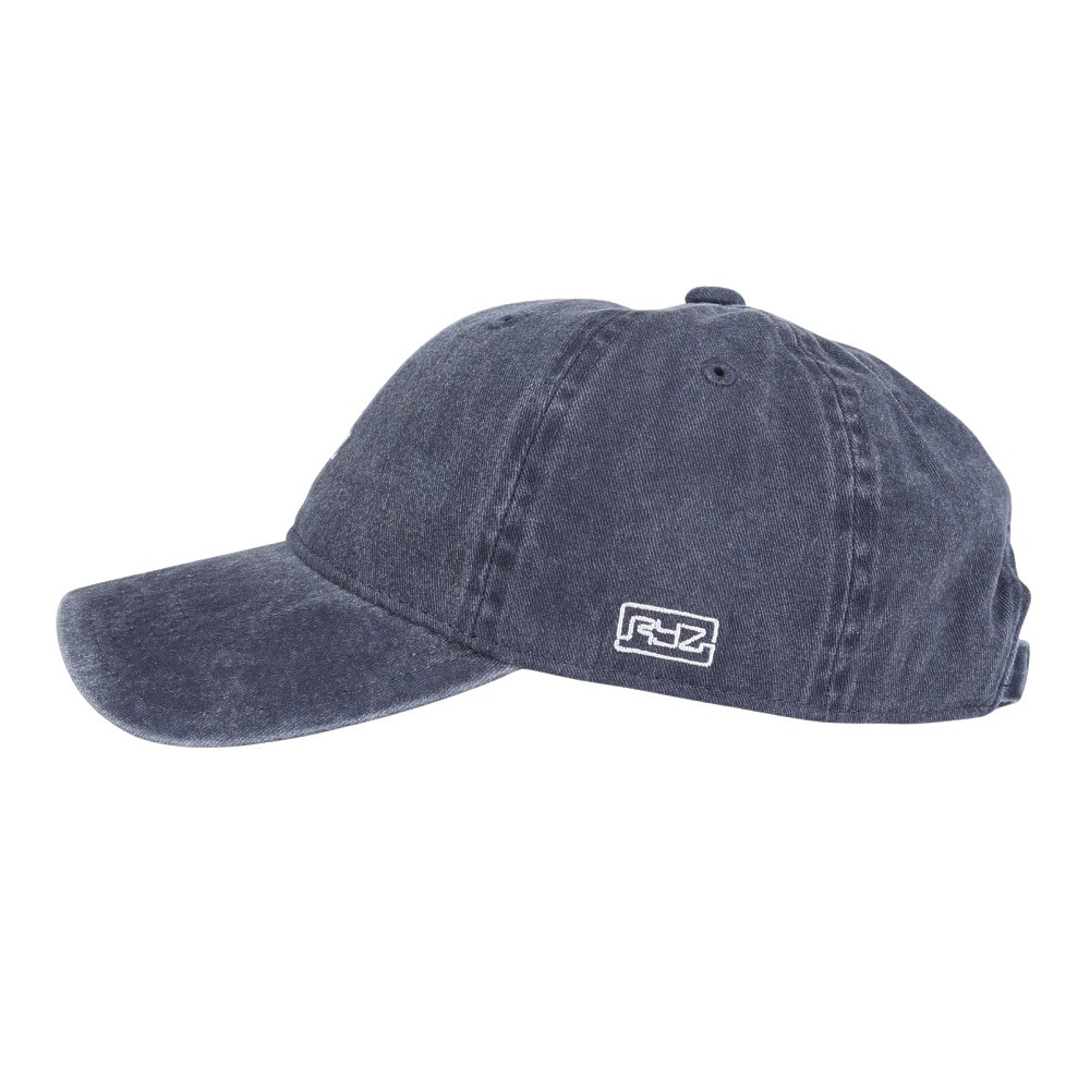 ライズ（RYZ）（メンズ、レディース）ロゴ ピグメント キャップ RZ20ST24SS0046 NVY