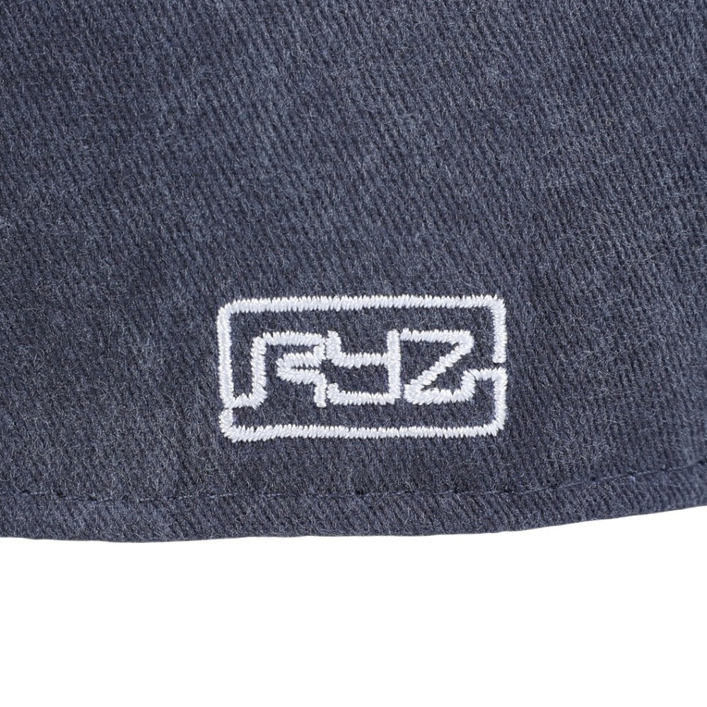 ライズ（RYZ）（メンズ、レディース）ロゴ ピグメント キャップ RZ20ST24SS0046 NVY