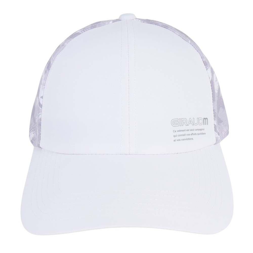 ジローム（GIRAUDM）（メンズ）ロングバイザー ランキャップ CP4S0002-WA897-GRST WHT