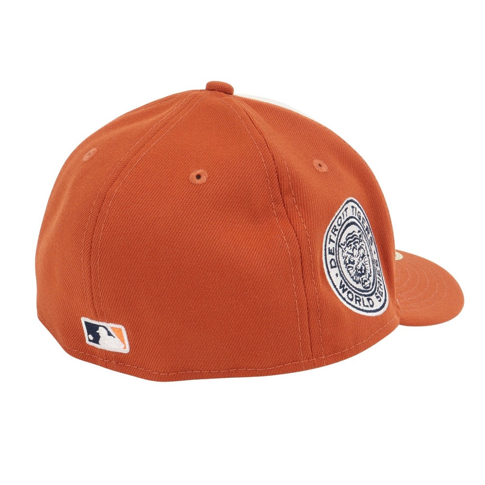 ニューエラ（NEW ERA）（メンズ、レディース）帽子 キャップ LP 59FIFTY MLB 2-Tone デトロイト・タイガース クロームホワイト/ラストオレンジ M-L 14109466