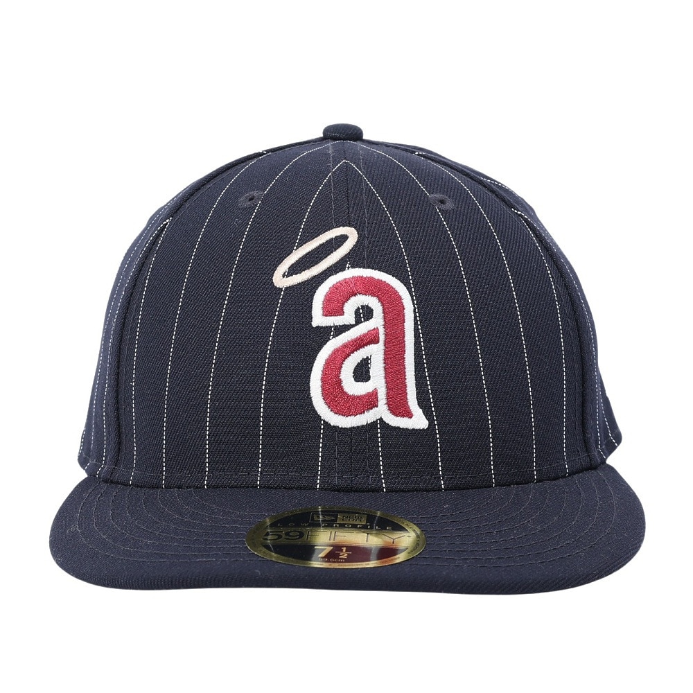 ニューエラ（NEW ERA）（メンズ、レディース）キャップ ロサンゼルス・エンゼルス LP5950 ANAANGCO PINS 紺 14109471 S-LLサイズ 59FIFTY 帽子シンプル