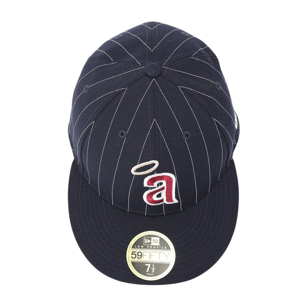 ニューエラ（NEW ERA）（メンズ、レディース）キャップ ロサンゼルス・エンゼルス LP5950 ANAANGCO PINS 紺 14109471 S-LLサイズ 59FIFTY 帽子シンプル