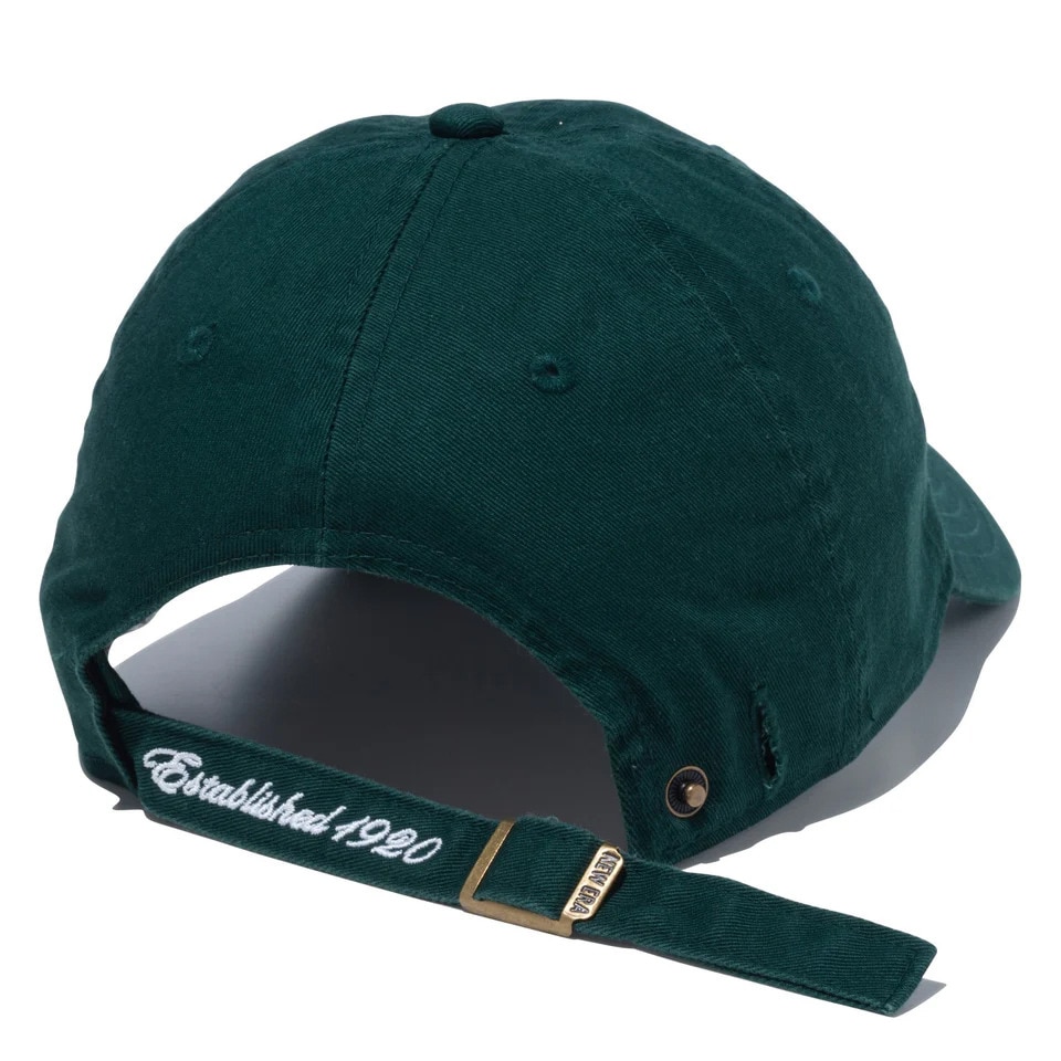 ニューエラ（NEW ERA）（メンズ、レディース）カジュアルクラシック Strap Logo キャップ ダークグリーン 14109494