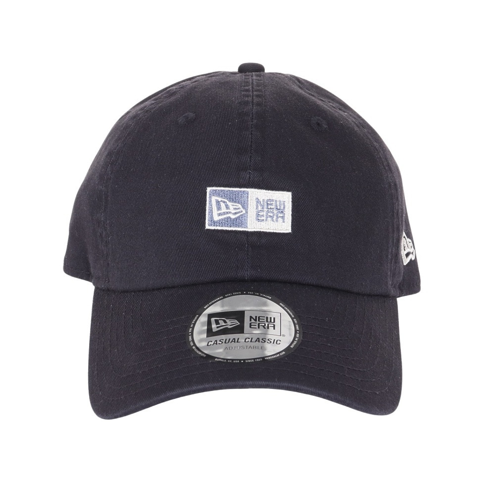 ニューエラ（NEW ERA）（メンズ、レディース）カジュアルクラシック Mini Box ロゴ キャップ NVY 14109520