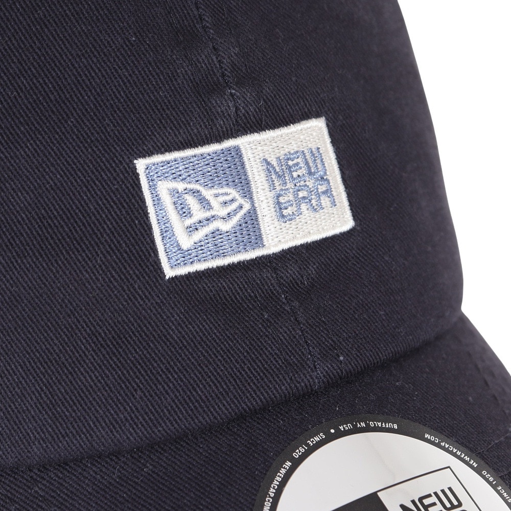 ニューエラ（NEW ERA）（メンズ、レディース）カジュアルクラシック Mini Box ロゴ キャップ NVY 14109520