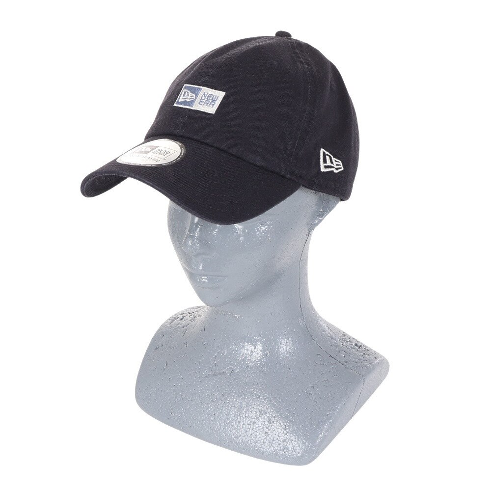 ニューエラ（NEW ERA）（メンズ、レディース）カジュアルクラシック Mini Box ロゴ キャップ NVY 14109520