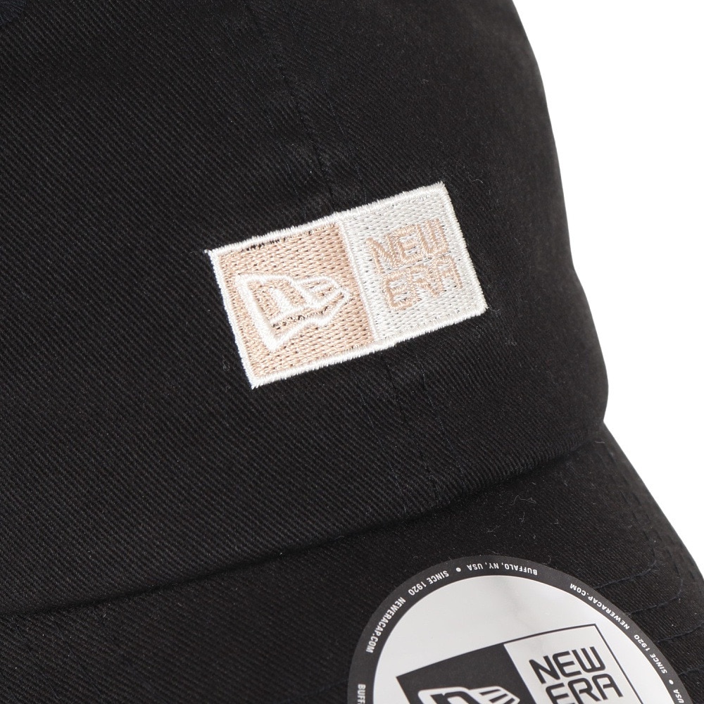 ニューエラ（NEW ERA）（メンズ、レディース）カジュアルクラシック Mini Box ロゴ キャップ BLK 14109524