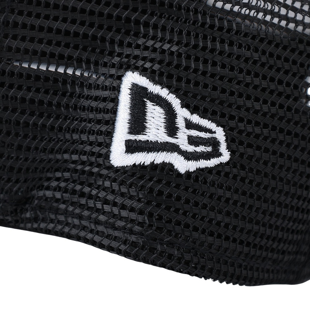 ニューエラ（NEW ERA）（メンズ、レディース）9FORTY A-Frame トラッカー スクエアニューエラ ウーブンパッチ キャップ ホワイト/ブラック 14109670