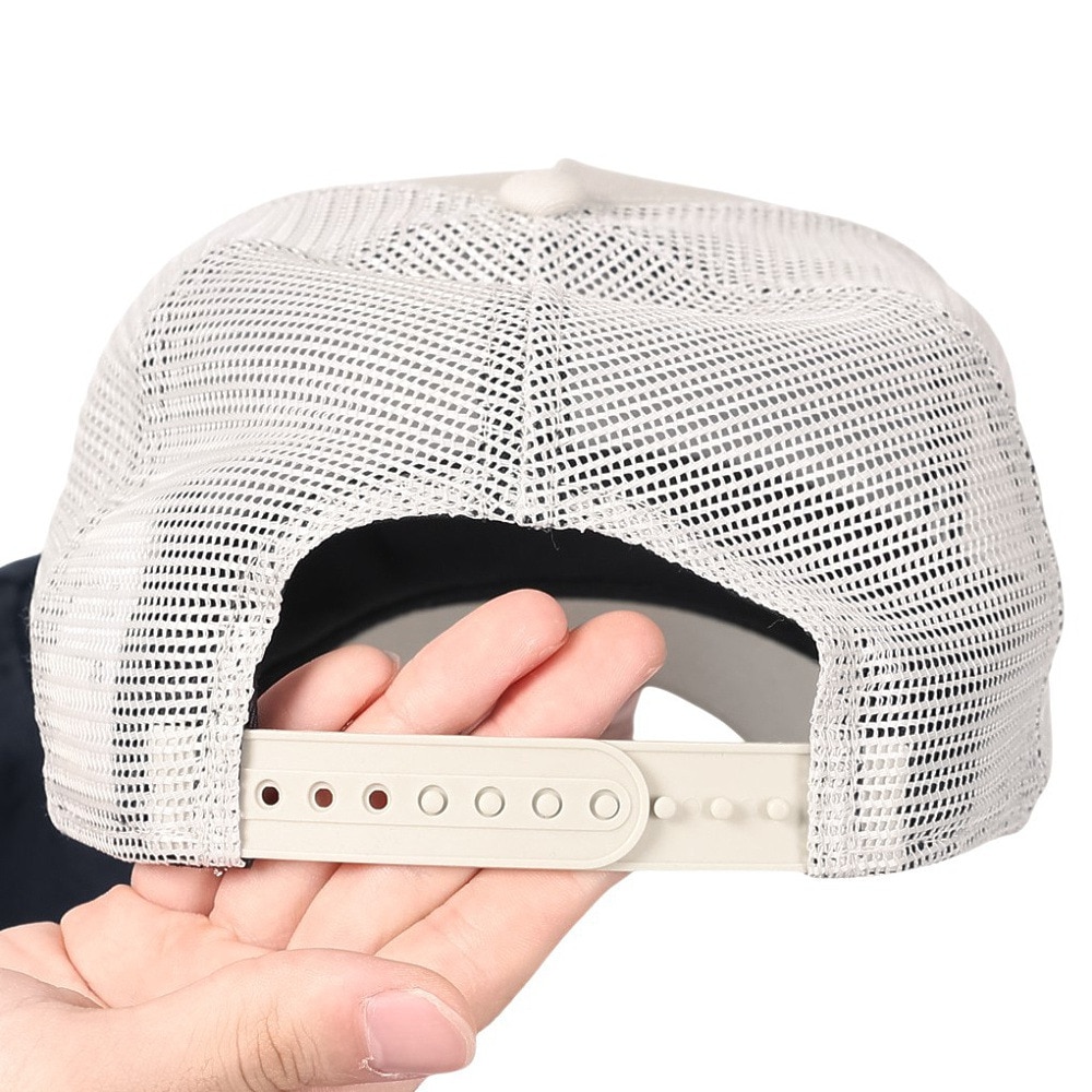 ニューエラ（NEW ERA）（メンズ、レディース）9FORTY A-Frame トラッカー スクエアニューエラ ウーブンパッチ キャップ ストーン 14109672 大きいサイズ